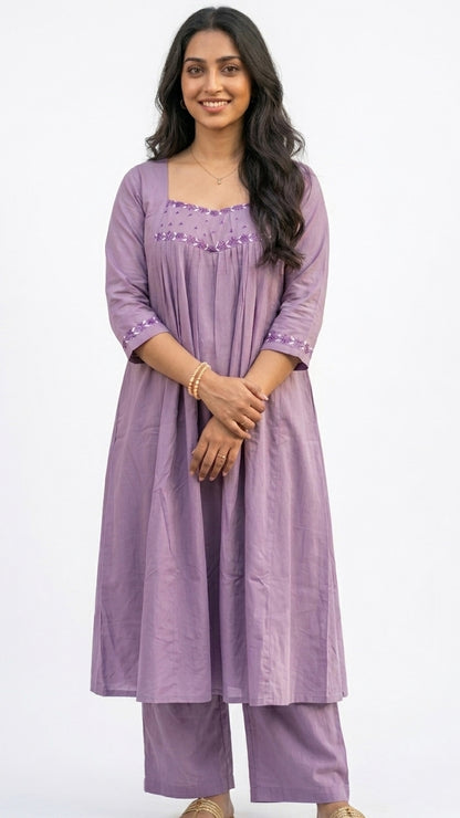 The Lavender Mist Gathered Co-ord