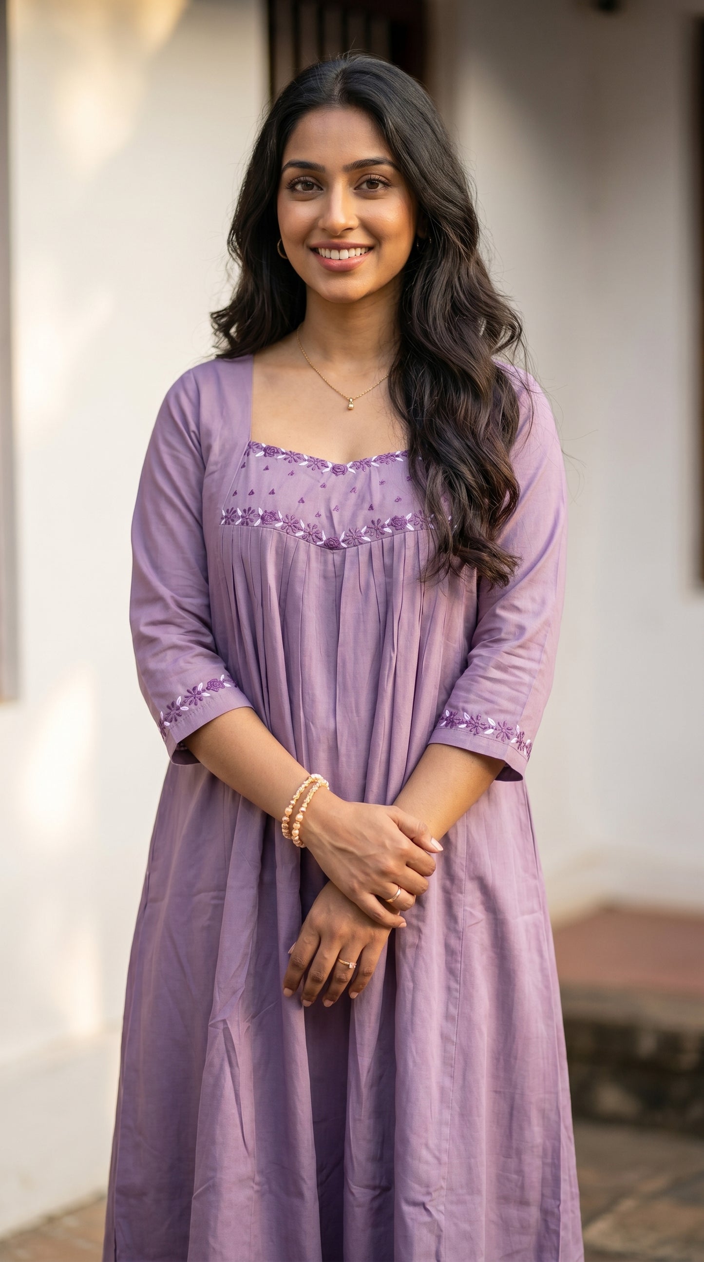 The Lavender Mist Gathered Co-ord