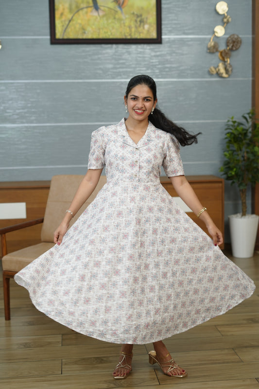 Pastel Petal Dress - PF1011